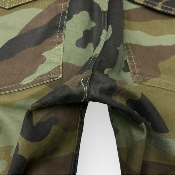 Nili Lotan Jenna Pant in Fall Green Camo 2 - Picture 10 of 12